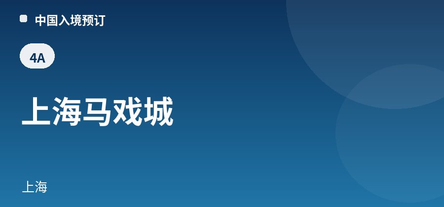上海马戏城 · 上海