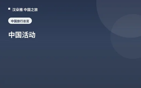 中国活动