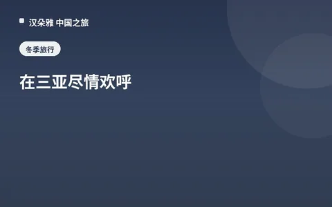 在三亚尽情欢呼
